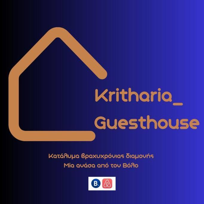 Kritharia Guesthouse Volos Buitenkant foto